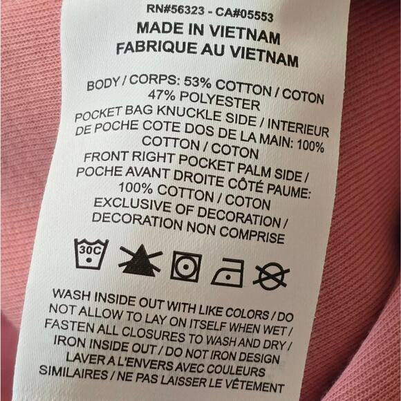 Nike Fleece Pants Salmon Pink Sportswear Sweatpants‎ Joggers Plus Size 3X New - Picture 13 of 15